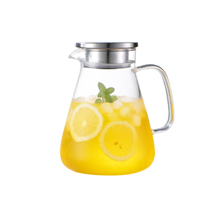 凉水壶玻璃耐高温凉水杯家用冰水壶水瓶凉白开水杯冷水壶夏季茶壶