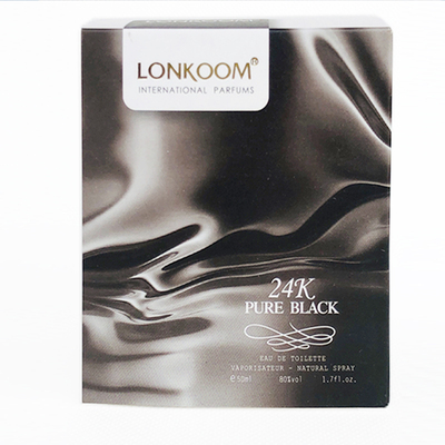lonkoom朗金香水24k黑金男士