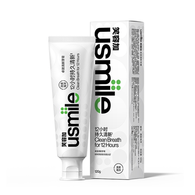 usmile笑容加光氧美白牙膏