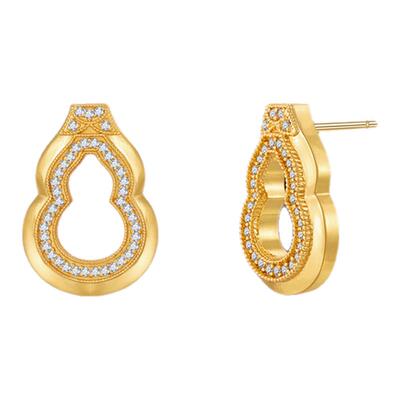 TWINSLULU新中式葫芦耳环