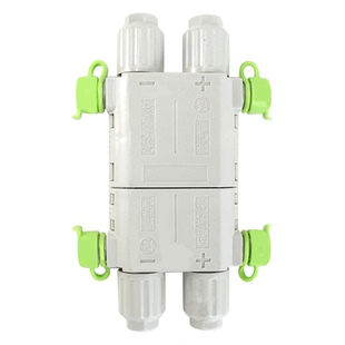 防水100A驻车空调电源插头160A发电机对接头2芯端子接线 线保险盒