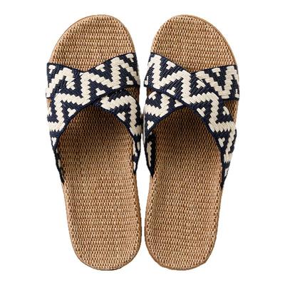 NITORI宜得利家居 家用简约现代凉拖鞋女夏季室内凉拖榻榻米拖鞋