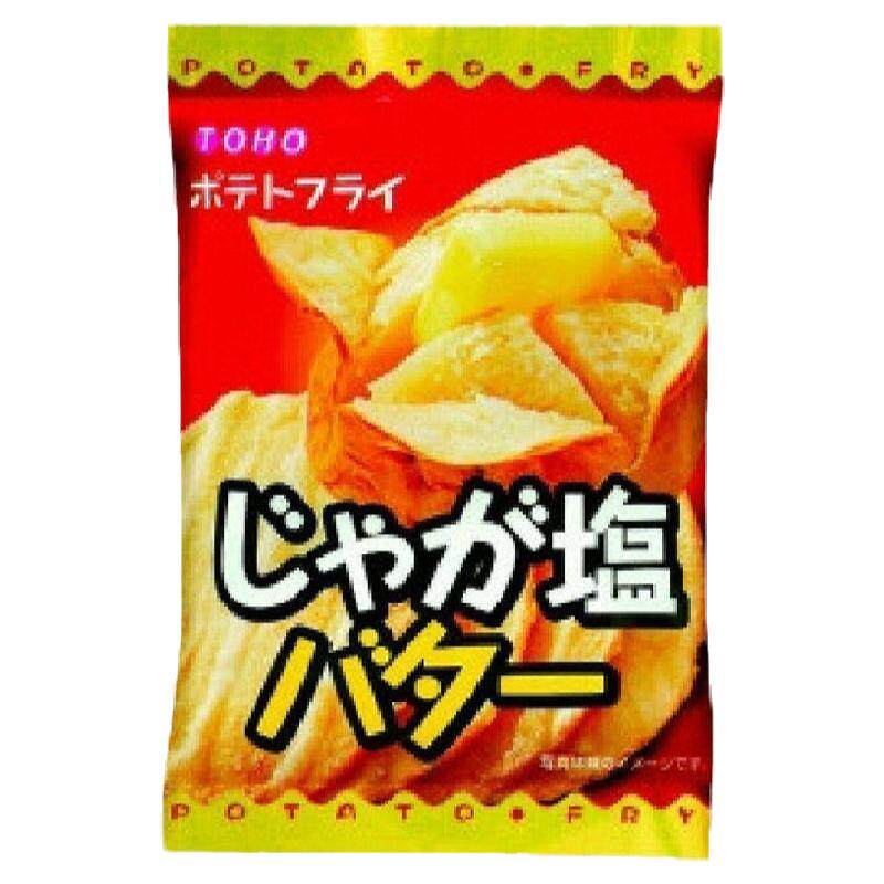 日本进口黄油味土豆饼膨化零食