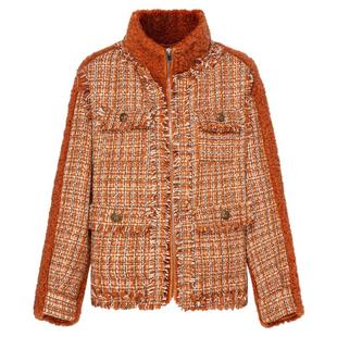 HPLY荷比俪冬季新款女花纱拼接外套HYC44590198