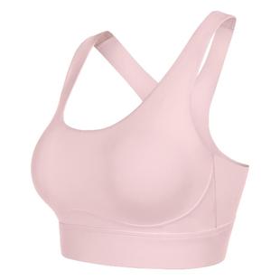 骆驼健身文胸女款bra速干透气防震运动内衣瑜伽训练带胸垫美背心