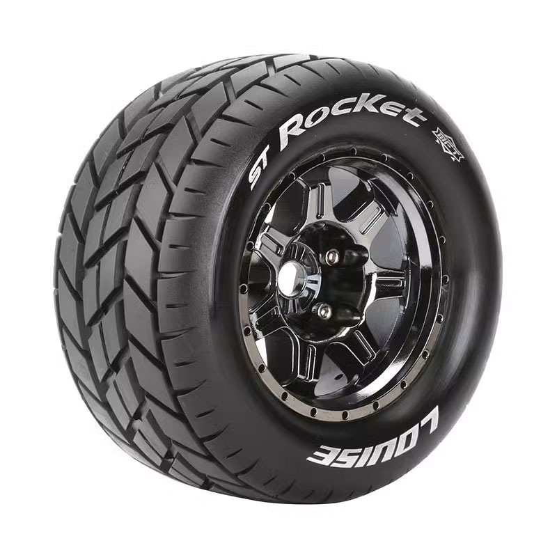 LOUISE路易斯MFT 1/8 竞速卡3.8寸轮胎轮毂 L-T3324BH ST-ROCKET