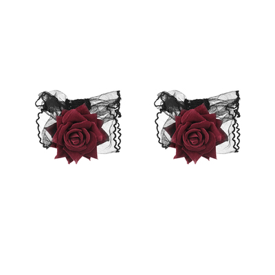 BXA玫瑰花手环女手链手腕套