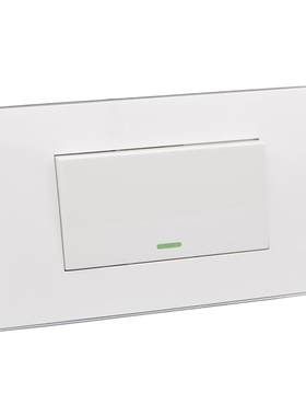 120型带荧光电源插座双控开关