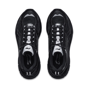 李宁黑武士羿星5代新款休闲鞋男鞋减震回弹舒适潮流运动鞋AGLT025
