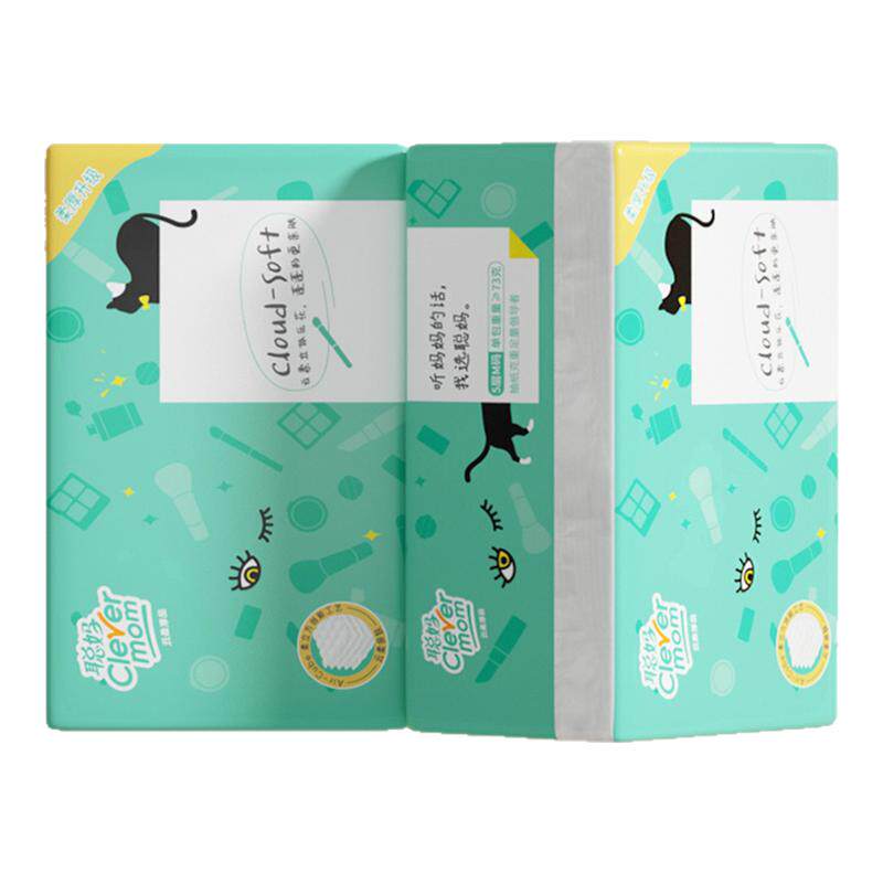 聪妈纸巾抽纸家用整箱3包实惠装餐巾纸面巾纸面纸批发大包卫生纸