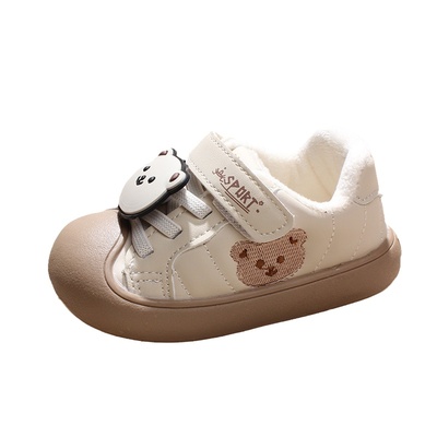 宝宝学步鞋冬季男女童1-3岁棉鞋