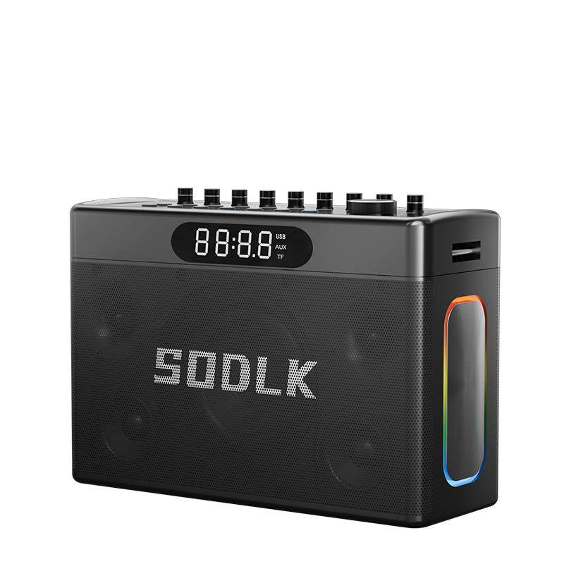 SODLK声莱客柏林之声大音量蓝牙音箱乐器便携户外K歌音响重低音炮
