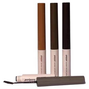 李的钱包都给我韩国人气榜丨韩国peripera菲丽菲拉染眉膏浅色棕色防水持久不脱色