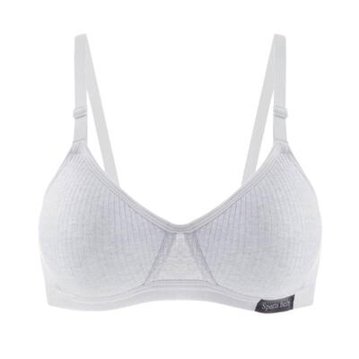 纯棉无钢圈聚拢内衣女性感文胸罩