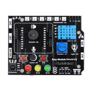 适用于Arduino多功能扩展板DHT11传感器OLED屏超声波Easy兼容UNO
