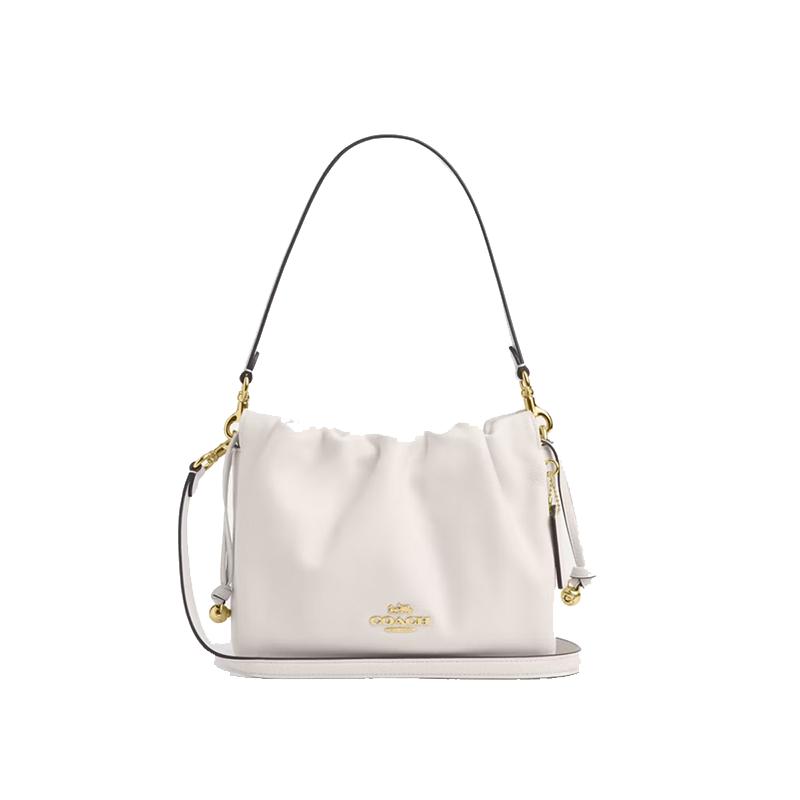 COACH/蔻驰官方 奥莱款FAYE女士皮质单肩斜挎手提包腋下包CT763