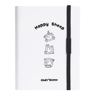 卡杰新款m5活页盖章本空白芯旅行打卡记事本a7小巧手帐随身笔记本子高颜值可拆卸芯手账线圈日记本套装可定制