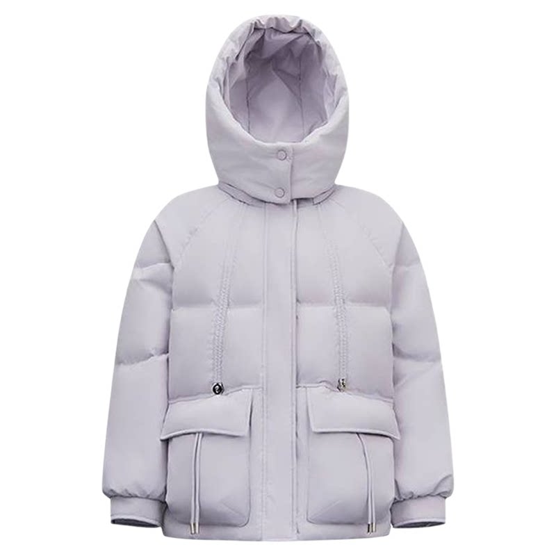 森马羽绒服女冬季90绒子女款羽绒2026新款休闲潮流面包服商场同款