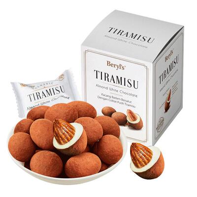 Beryls提拉米苏扁桃仁巧克力100g