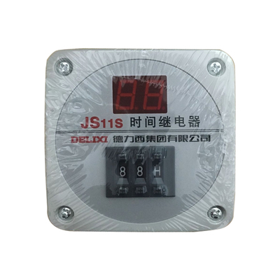 德力西时间继电器数显js11s