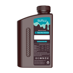 三绿水洗光敏树脂 3D打印耗材高韧高强度光固化LCD耗材405nm适用黑格纵维立方爱乐酷土星普罗森3D打印机