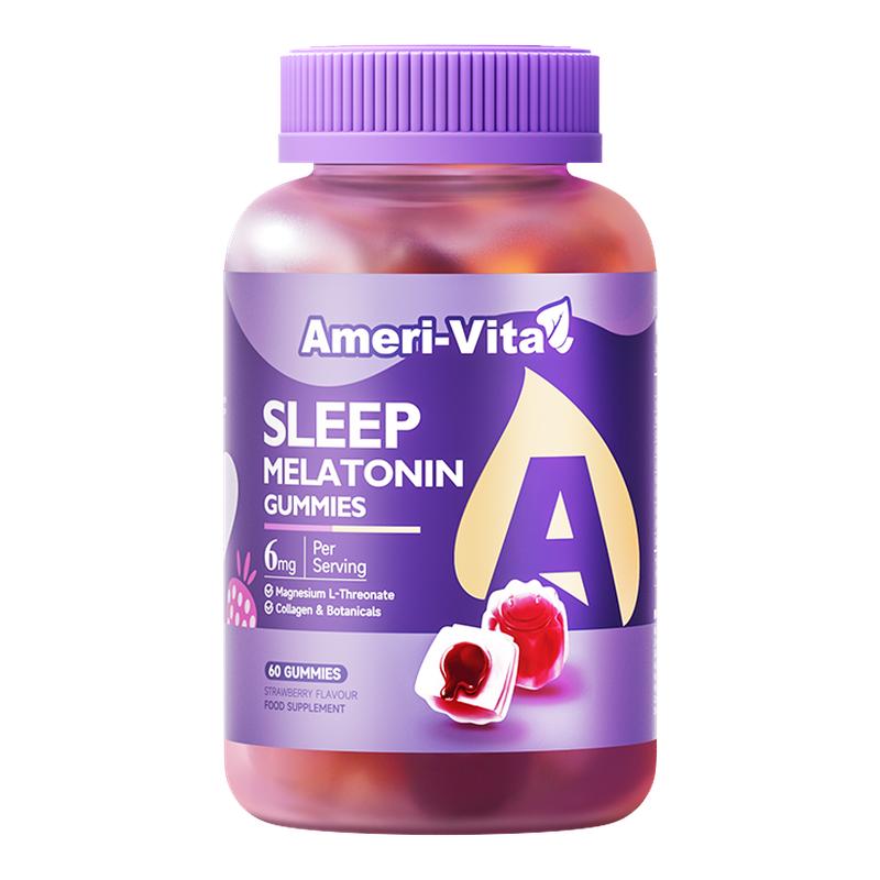 进口褪黑素软糖睡眠sleepwell