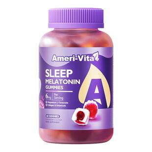 AmeriVita褪黑素软糖舒缓解压
