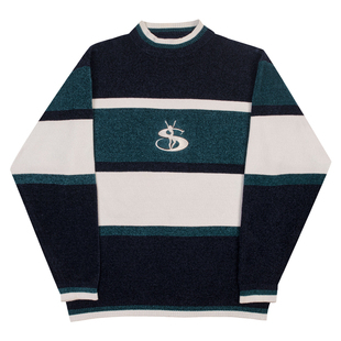 现货 YARDSALE Phantasy Chenille Knit刺绣LOGO提花针织衫薄毛衣