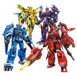 银河封神纪机甲模型奇妙积木拼装火莲机神儿童新年礼物男孩玩具记