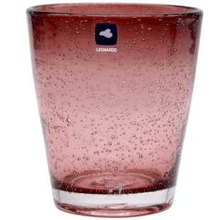 德国LEONARDO彩色透明玻璃杯家用简约喝水杯ins创意杯子凉水壶