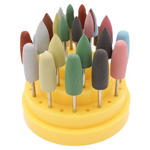 牙科口腔低速磨头钨钢金刚砂石橡胶抛光树脂打磨机技工车针全套装