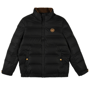 雷迪波尔羽绒服男2023冬季新款翻领90白鸭绒休闲上衣男装保暖外套