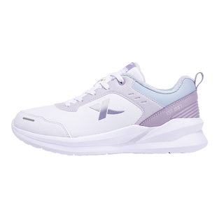 特步女鞋运动鞋加绒棉鞋冬季保暖皮面休闲鞋子官方旗舰女款跑步鞋