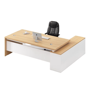 老板办公桌简约现代闲鱼二手办公家具旧货市场捡漏经理大班台桌子