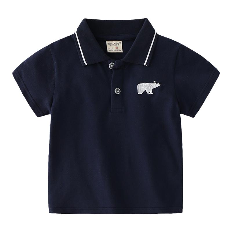 儿童2023童装短袖夏季男童POLO衫