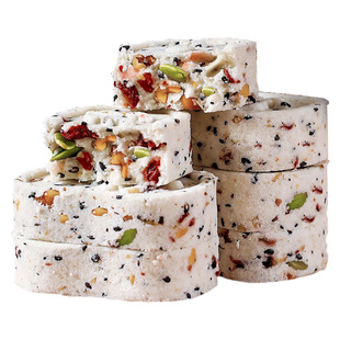 坚果茯苓芡实红枣山药健无蔗糖早餐脾八珍糕点心零食品官方旗舰店