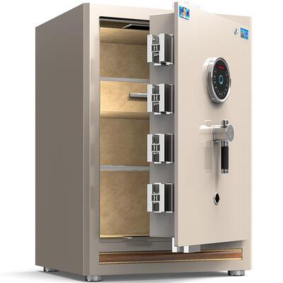 虎牌保险柜CSP国标认证家用小型2026年新款全钢防盗办公室保险箱WiFi指纹密码远程智控3C国标文件储物柜