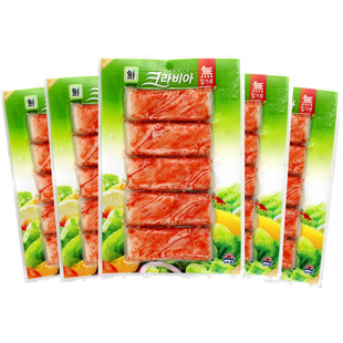 韩国蟹肉棒思潮大林模拟蟹肉蟹棒网红即食手撕蟹柳无法呼吸蟹足棒