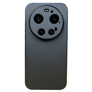 适用于小米17ultra碳纤维纹理手机壳小米17至尊版防摔保护套小米17pro镜头大孔外壳小米17promax新款软边