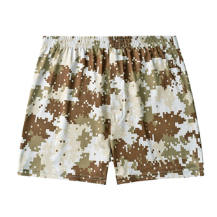 时尚迷彩阿罗裤男中腰平角裤男士内裤冰丝质感速干透气中腰睡裤