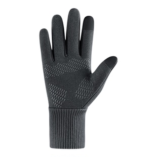 加绒手套女士冬季骑车防风加长护腕骑行电动车可触屏男款保暖防寒