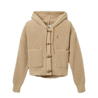 SPAO秋新品女士小熊Woodie毛衣