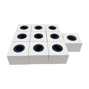 话筒台标 麦牌logo盒 现货麦克风话筒套带海绵台标盒麦标盒话筒标