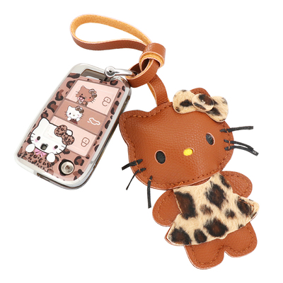 【独家原创黑皮KT猫】大众钥匙套