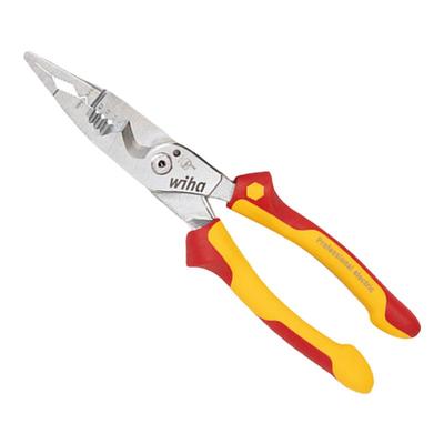 德国威汉8合1多功能绝缘电工钳子