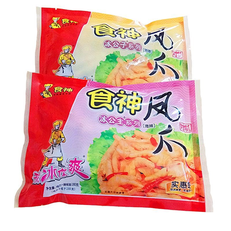 食神凤爪冰公主卤味凤爪休闲办公