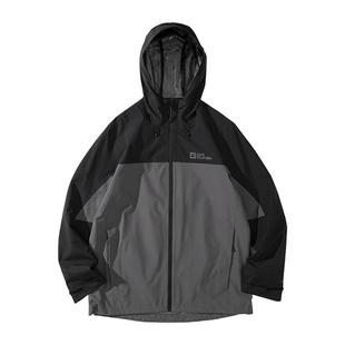 JackWolfskin狼爪新款WEILTAL男户外防风防水透汽冲锋衣5033351