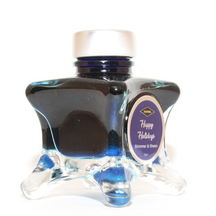 英国Diamine戴阿米圣诞礼盒八爪瓶钢笔墨水火焰余烬三层巧克力