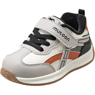 牧童儿童运动鞋男童2025冬季新款女童鞋子潮酷缓震幼童保暖加绒鞋