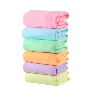 浴巾家用成人男女士比纯棉全棉吸水速干不易掉毛情侣夏可穿大裹巾